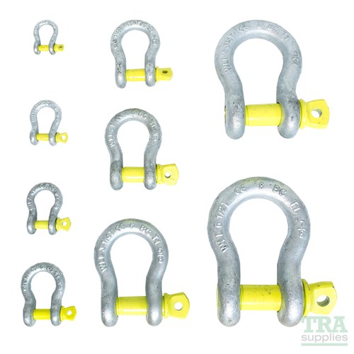 Screw pin galvanised bow - pin,