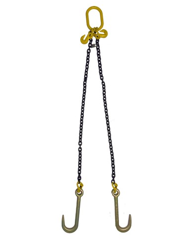 Hook chain recovery leg - j,