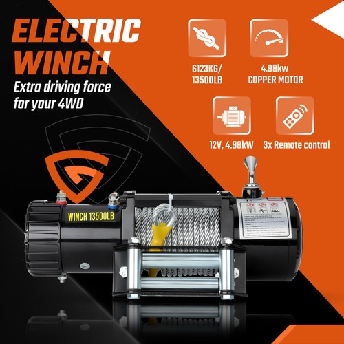 Professional electric winch - electric,