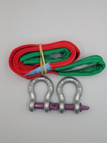 4x4 red recovery - strap, &
