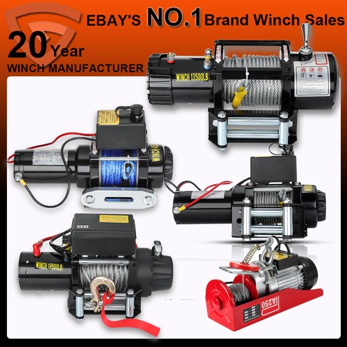 Electric winch 12v - 12v, 13500