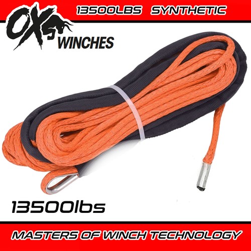 13500lbs winch synthetic rope - winch,