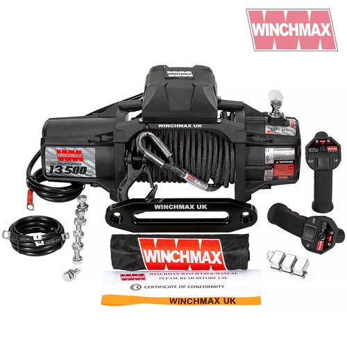 Electric winch 13500lb 12v - electric,