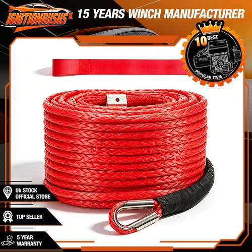 13500lbs winch synthetic - synthetic, rope